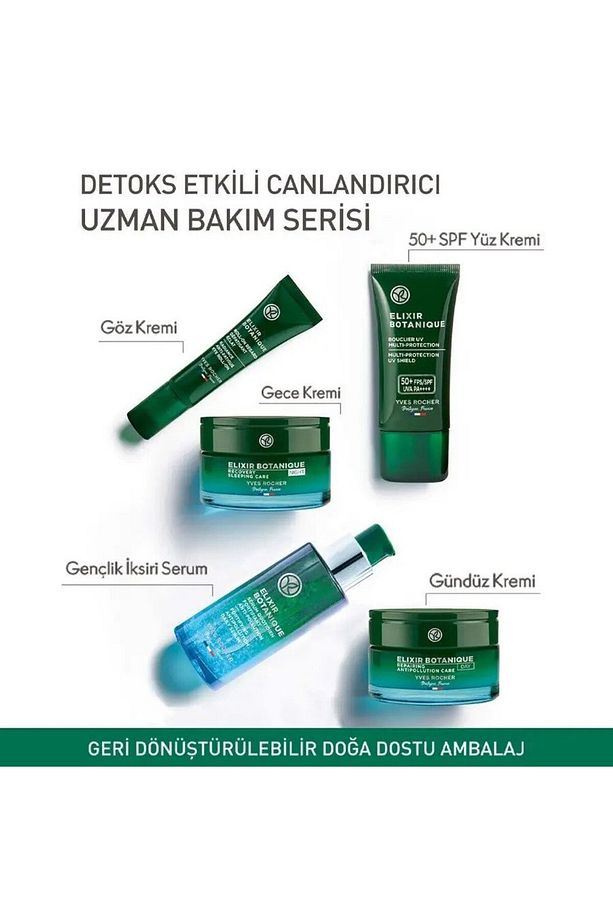 50+ SPF Yüz Kremi - Yaşlanma Karşıtı Bitkisel Antioksidan Bakım/Elixir Botanique - 30ml - 5