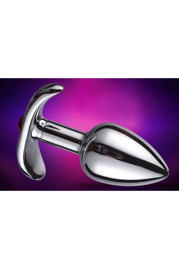 Anal Plug Metal Çapa Large - 5