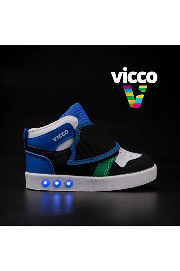 Siyah Ufo Işıklı İlk Adım Bot - 5