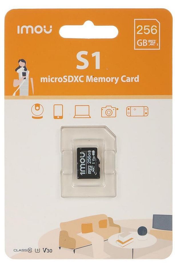 256 GB Micro SDXC Hafıza Kartı / Class 10,U3,V30-Video Kayıt Ekipmanlarıyla Uyumlu (ST2-256-S1) - 2