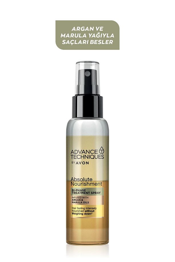 Advance Techniques Argan Ve Marula Yağı Içeren Çift Fazlı Saç Spreyi 100 Ml. - 2