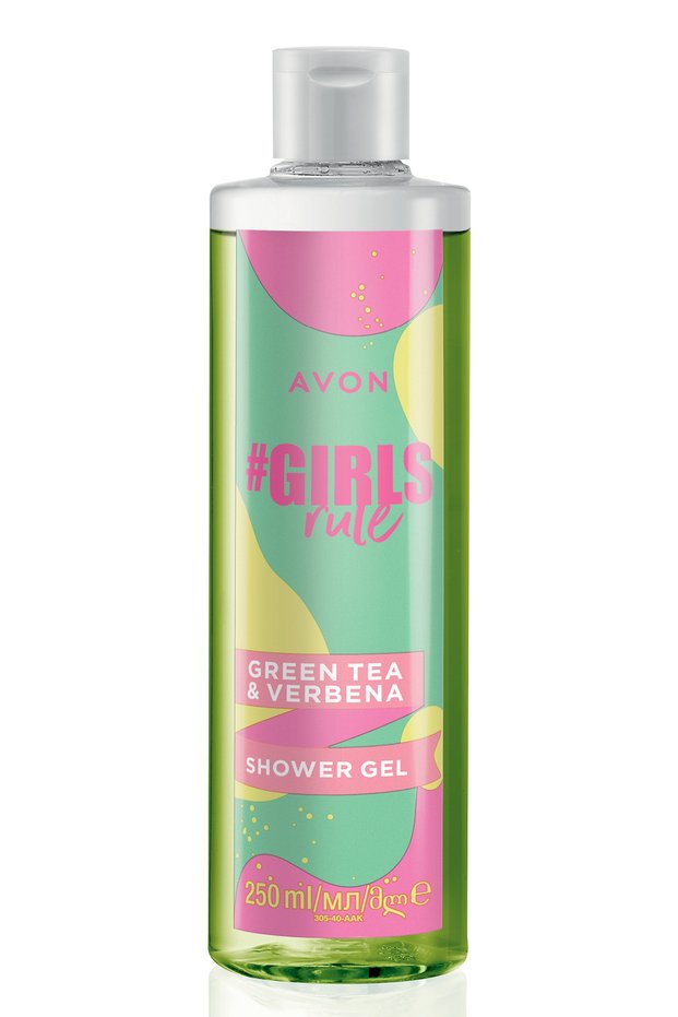 Girls Rule Verbena and Green Tea Scented Shower Gel 250 Ml