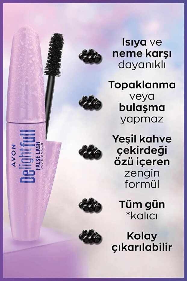 Delightful False Lash Suya Dayanıklı Maskara 10 Ml. Lava Brown - 5