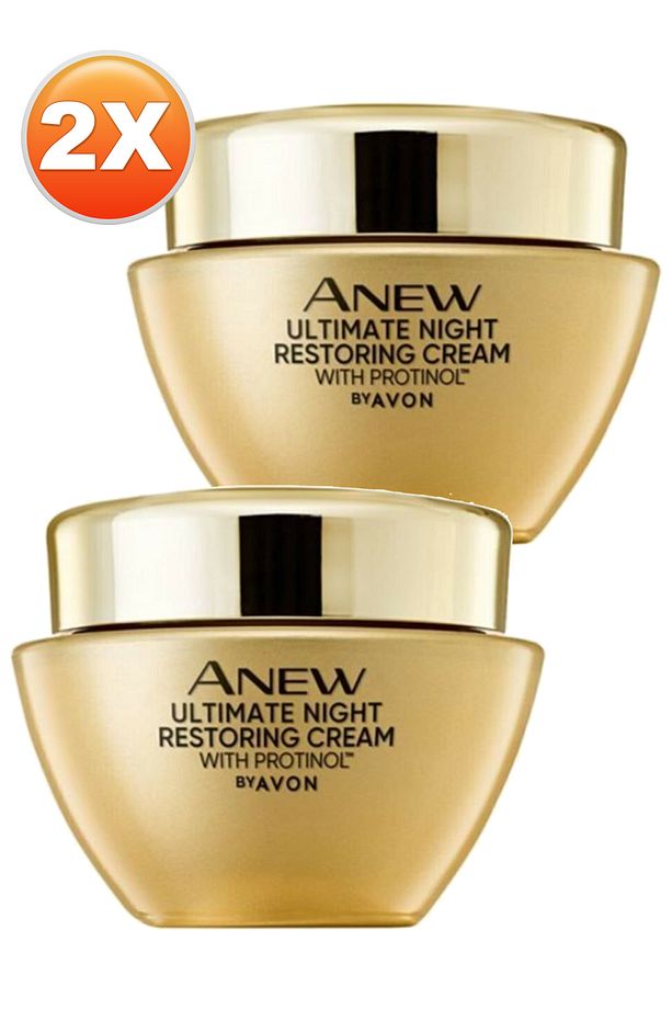 Anew Ultimate Gece Yüz Kremi 50 Ml. İkili Set - 2