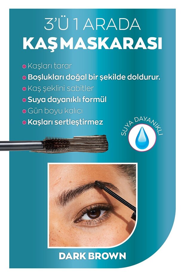 Brow Boost Kaş Jeli Dark Brown - 3