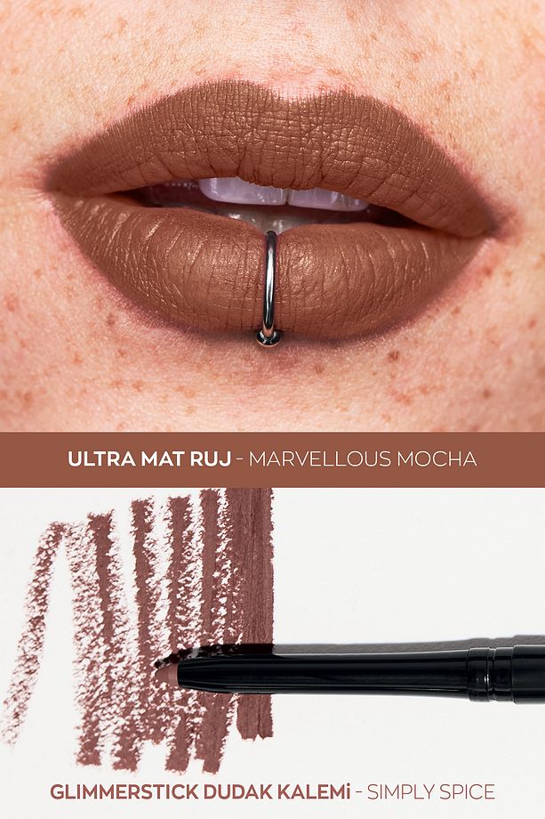 Glimmerstick Dudak Kalemi Simply Spice - 5