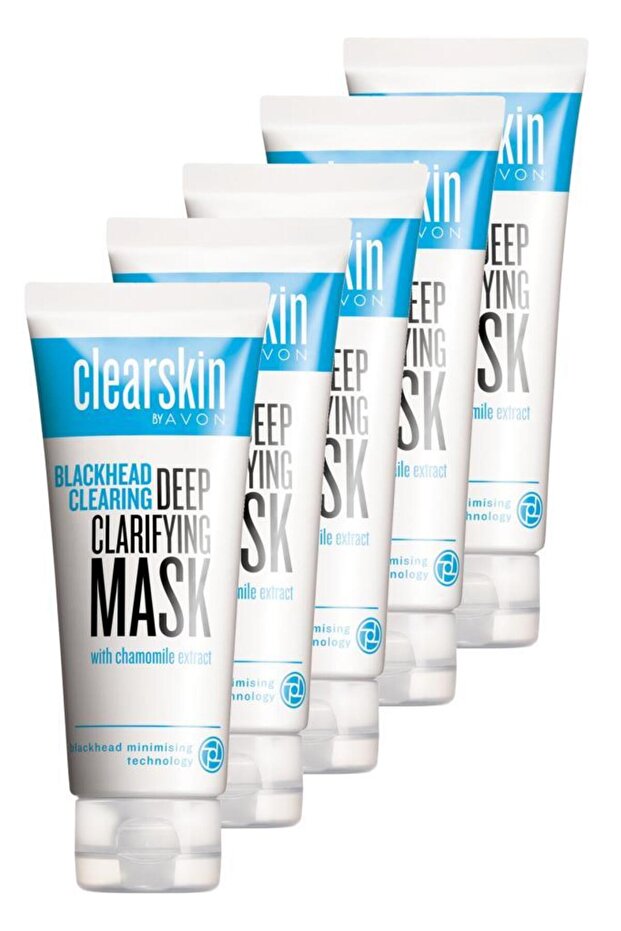 Clearskin Mask for Blackheads 75 MlSet of Five