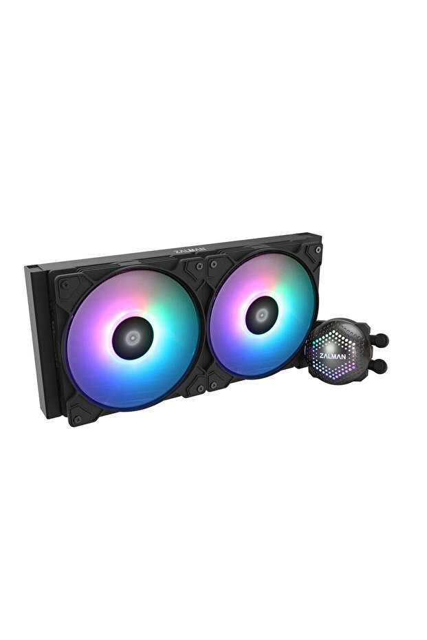 ALPHA28 أسود 2X140mm ARGB AMD/Intel LGA1700 280mm مبرد سائل