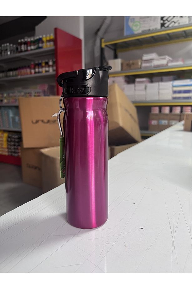 Çelik Suluk Ve Matara 500 ml Pipetli Ipsiz - 3