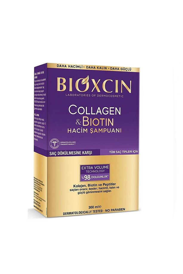 Collagen Biotin Saç Dökülmesine Karşı Şampuan 300 ml - 1