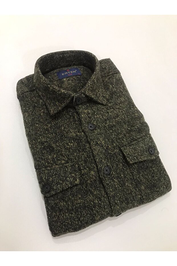 ÇİFT CEPLİ ODUNCU GÖMLEK - 1