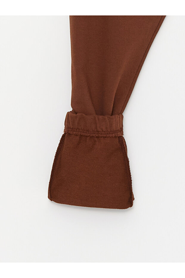 Beli Lastikli Basic Erkek Çocuk Jogger Eşofman Altı - 3