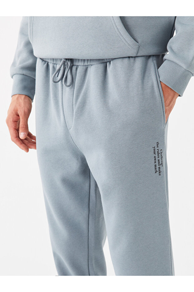 Standart Kalıp Erkek Jogger Eşofman Altı - 2