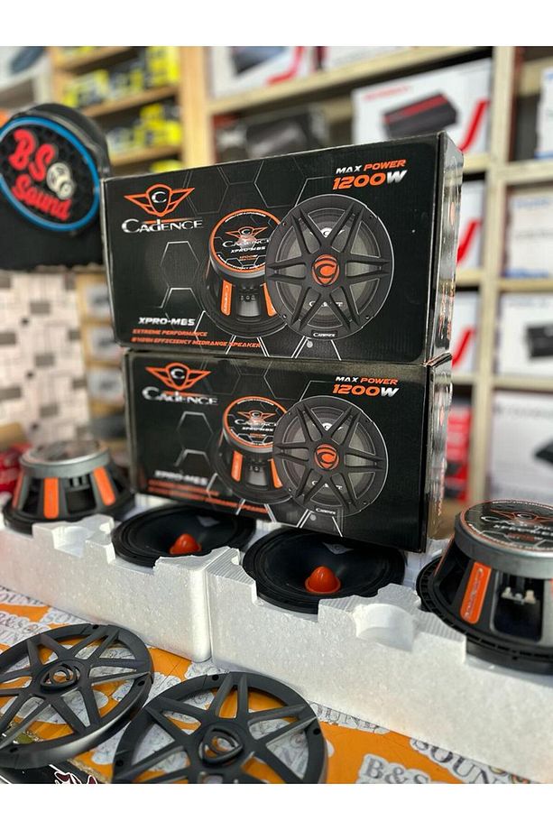 4 ADET CADENCE M85 MİDRANGE 175 RMS MERMİ GÖBEK KAPAKLI - 4