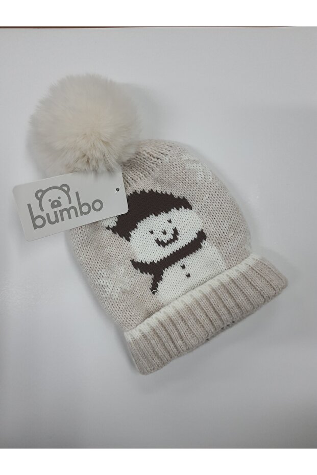 قبعة رجل الثلج بوم بوم - 3