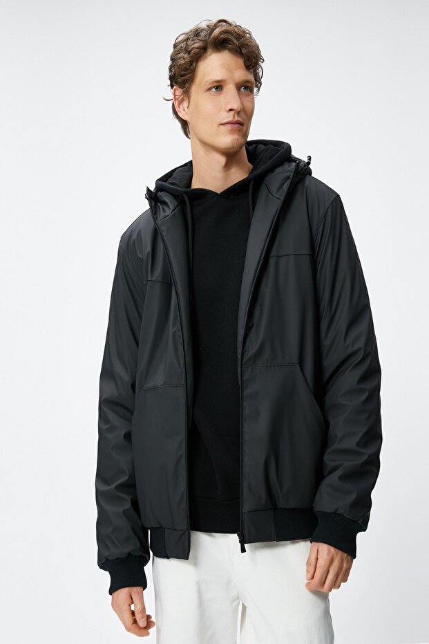 Men's Black Jacket - 1