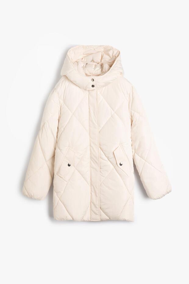 Girl's Ecru Coat