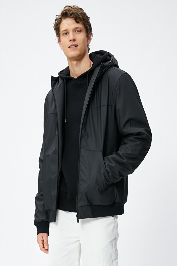 Men's Black Jacket - 3