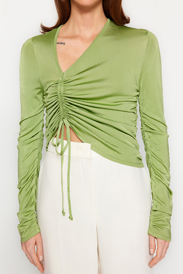 10364 Пуловер Side V - 3