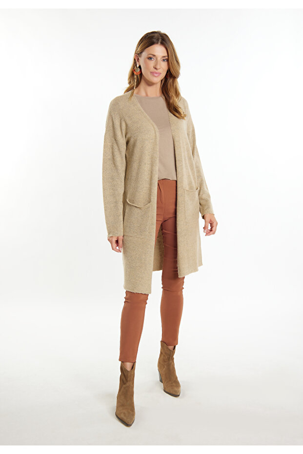 FESTIVAL Long Cardigan flesh - 1