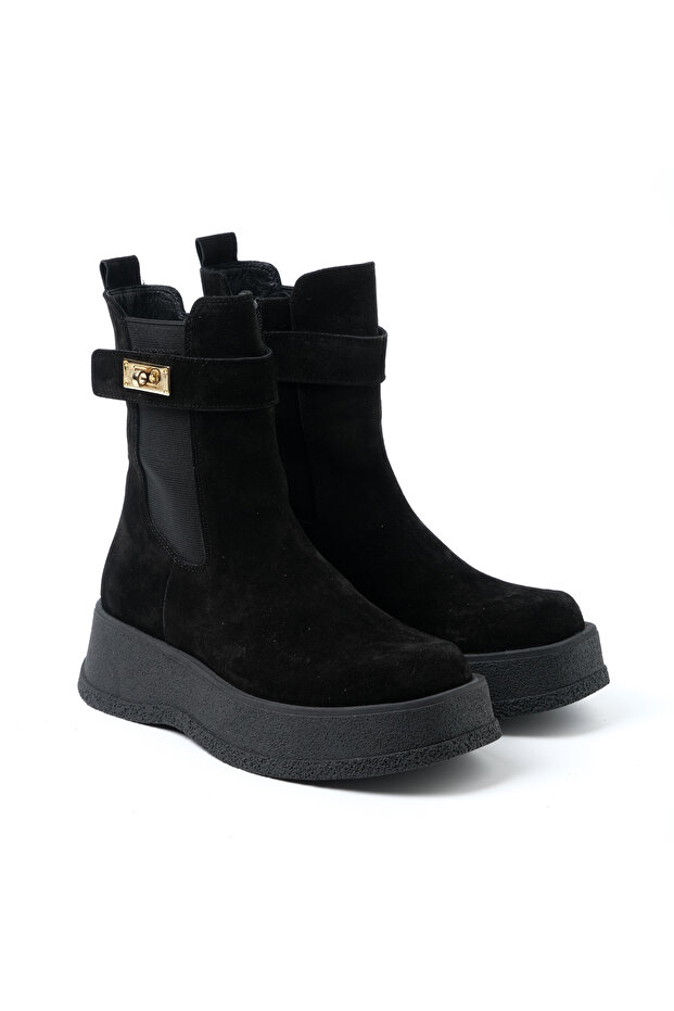 Kadın Bot Tu-4534 201 John May Si?yah - 2