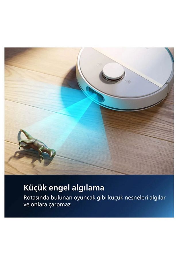 Homerun 7000 Serisi 3'ü 1 Arada 5000Pa Ultra Yüksek Emiş Gücü Robot Süpürge+Mop - 5