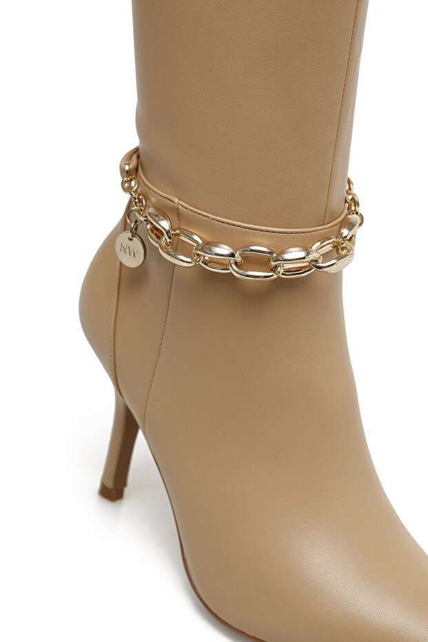 2PR NUDE Kadın Topuklu Bot - 6