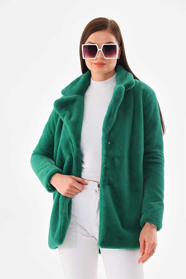 Rabbit Kürk Yakalı Ceket - 3