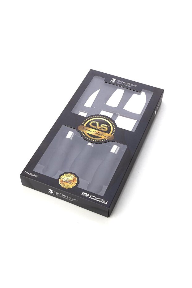 DN 30015 3 Parça Şef Bıçak Seti - 2