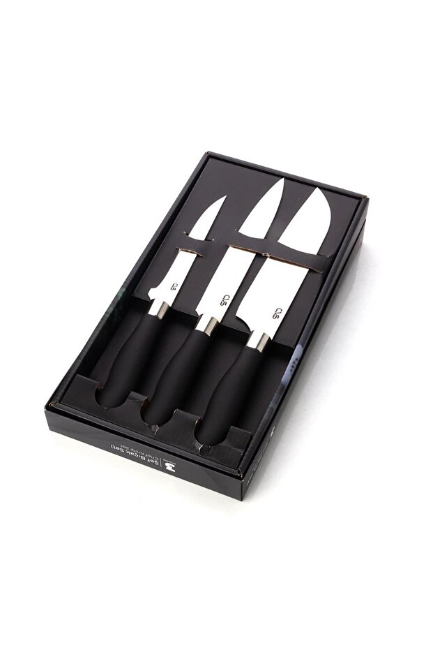 DN 30015 3 Parça Şef Bıçak Seti - 1