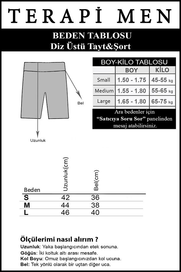 Diz Üstü Tayt Şort Etek Altı & Voleybol & Havuz Ve Deniz Şortu & Günlük - 8