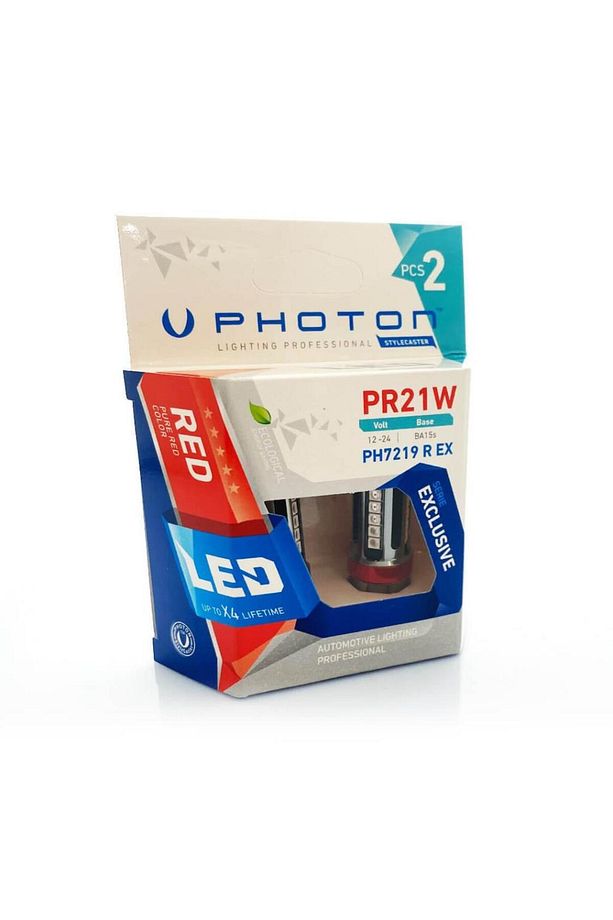 P21W Tek Duy Led Red (Kırmızı) Exclusive Serisi PH7219 R EX - 4