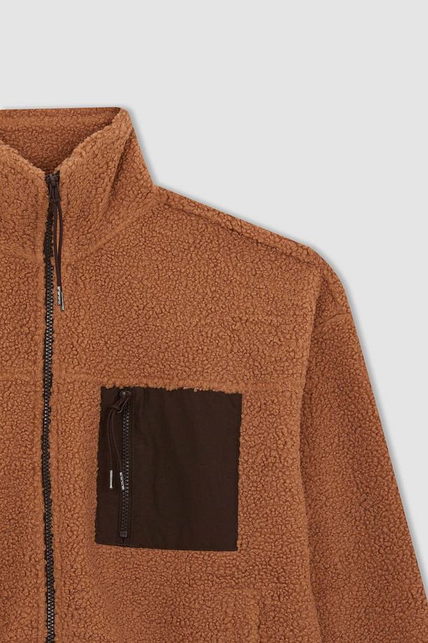 Coool Oversize Fit Pelüş Hırka A9226ax23wn - 8