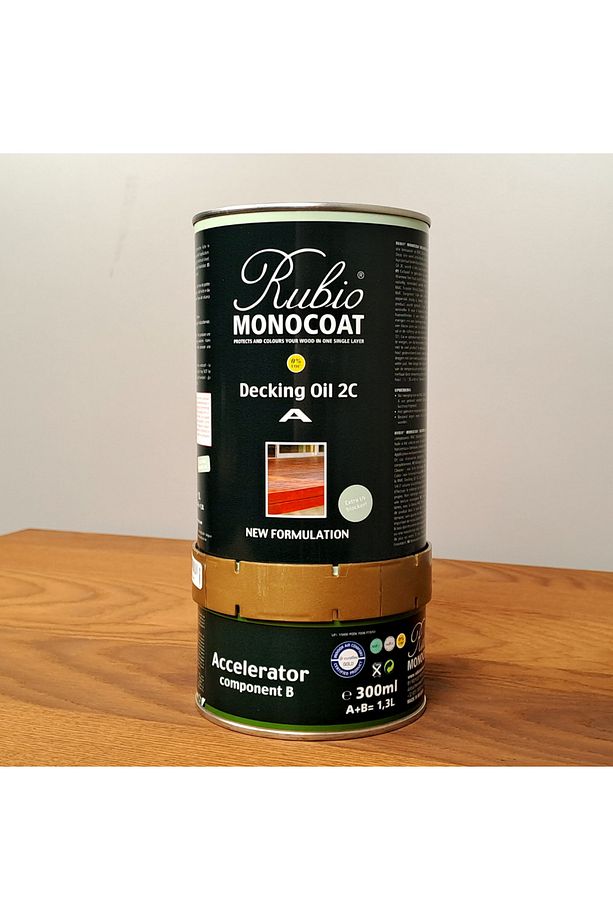 Decking Oil 2c – 1,3lt (A B) (AHŞAP ZEMİN DÖŞEME, BAHÇE MOBİLYA BAKIM VE KORUMA) - 1