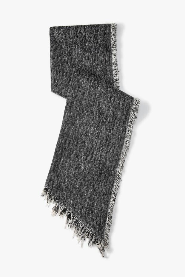 Women's Anthracite Shawl