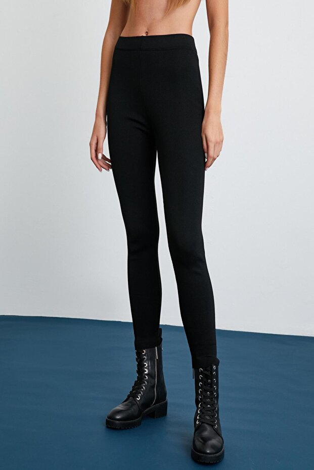Schwarze Damenjeans - 3