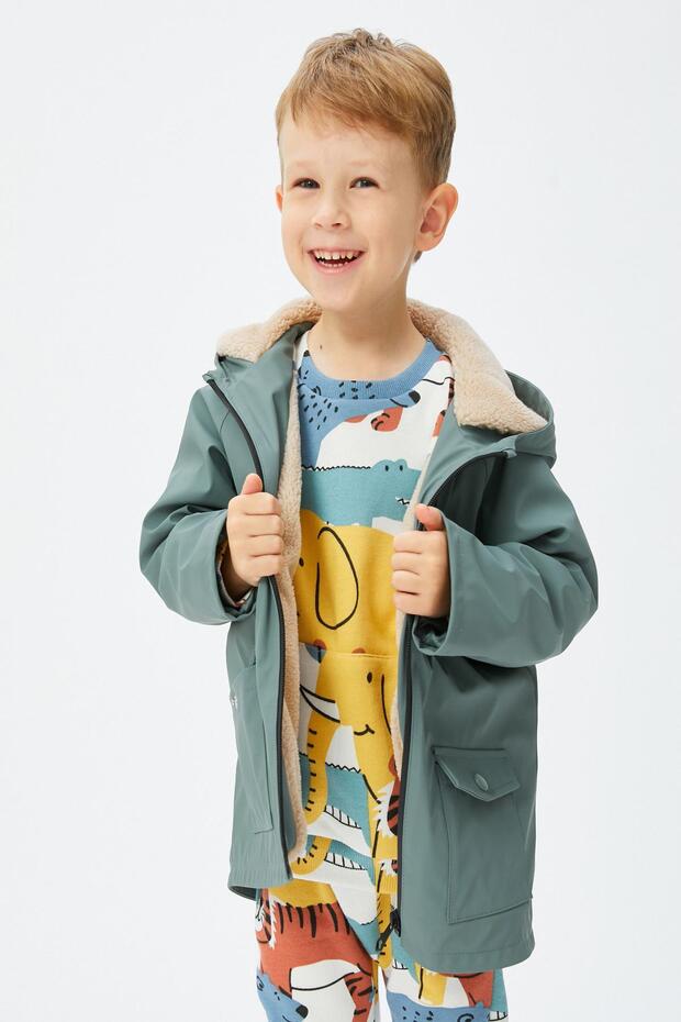 Baby Boy Khaki Coat