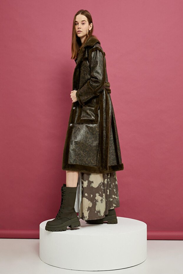 Women's Khaki Coat