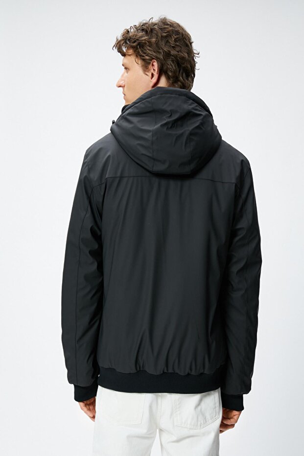 Men's Black Jacket - 4
