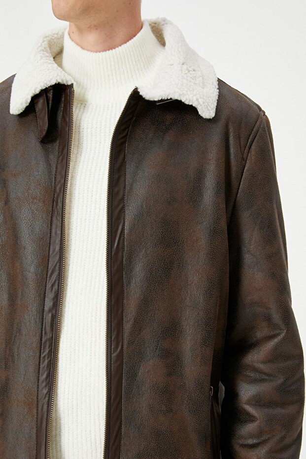 Men's Brown Jacket - 5