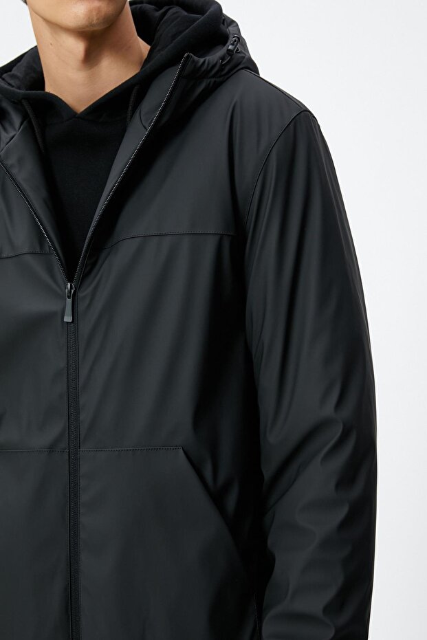 Men's Black Jacket - 5