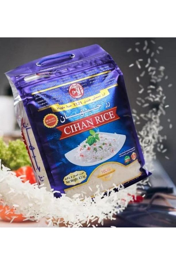 Cihan Rice 1121 Basmatı Hint Pirinci 4,5 KG - 1