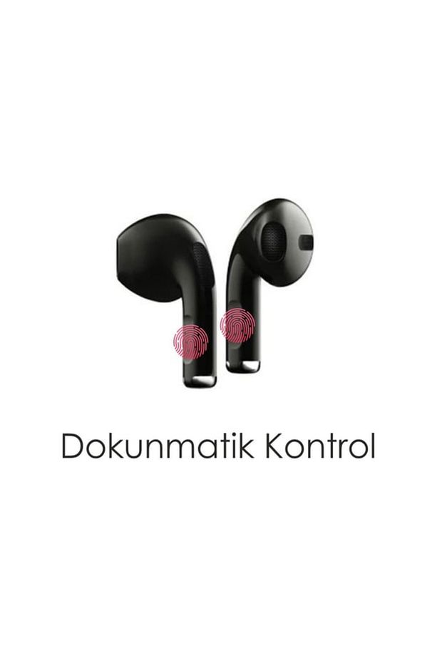 Xiaomi Redmi 6 Uyumlu Kulakiçi Bluetooth Kulaklık Kablosuz AirPods PRO5 - 2