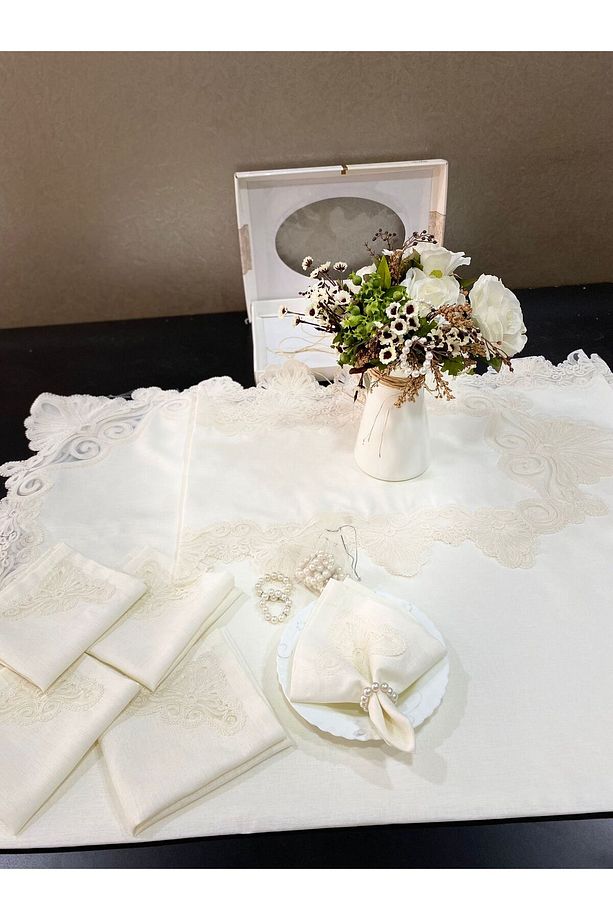Almina masa örtüsü set - 2