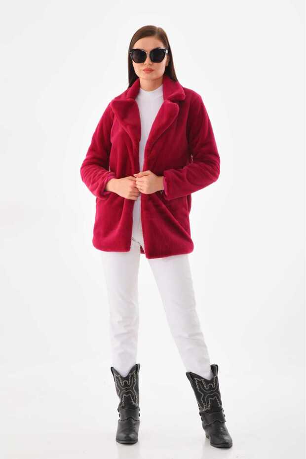 Jachetă cu guler - 6