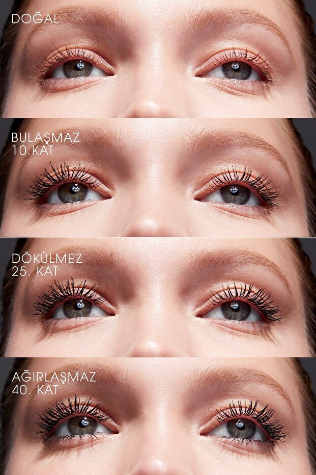 Macstack Mega Brush Mascara for Long and Voluminous Lashes MSCRA4 - 4