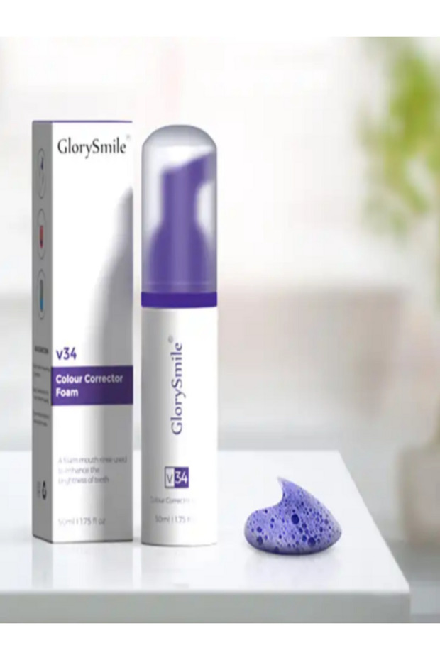 V34 Color Corrector - 50ml Whitening Foam - 5
