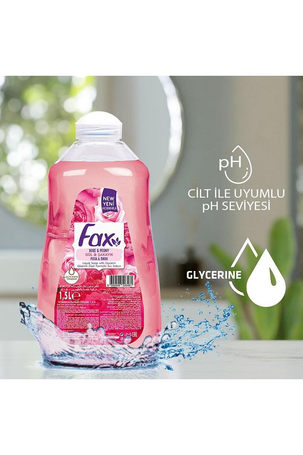 Sıvı Sabun Gul&sakayık 1,5l - 2