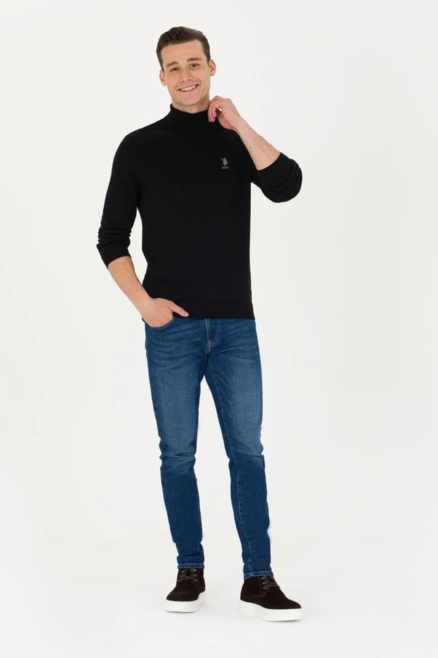 Men's Melange Basic Sweater G081SZ120TK.000