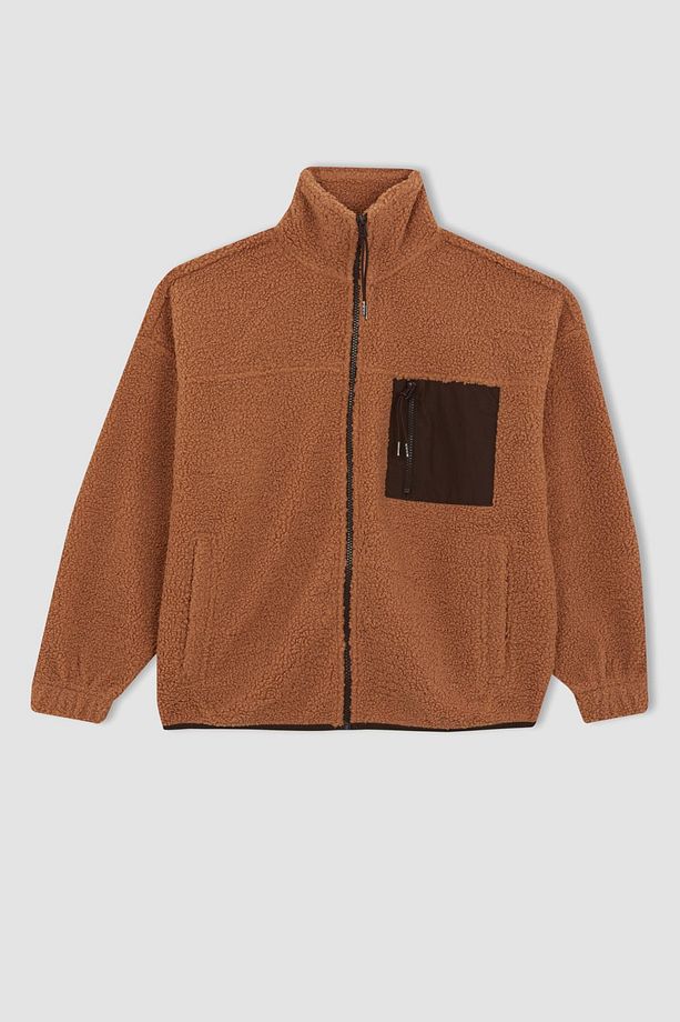 Coool Oversize Fit Pelüş Hırka A9226ax23wn - 7